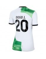 Liverpool Diogo Jota #20 Venkovní Dres pro Dámské 2023-24 Krátký Rukáv